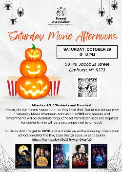 PA October Movie Flyer